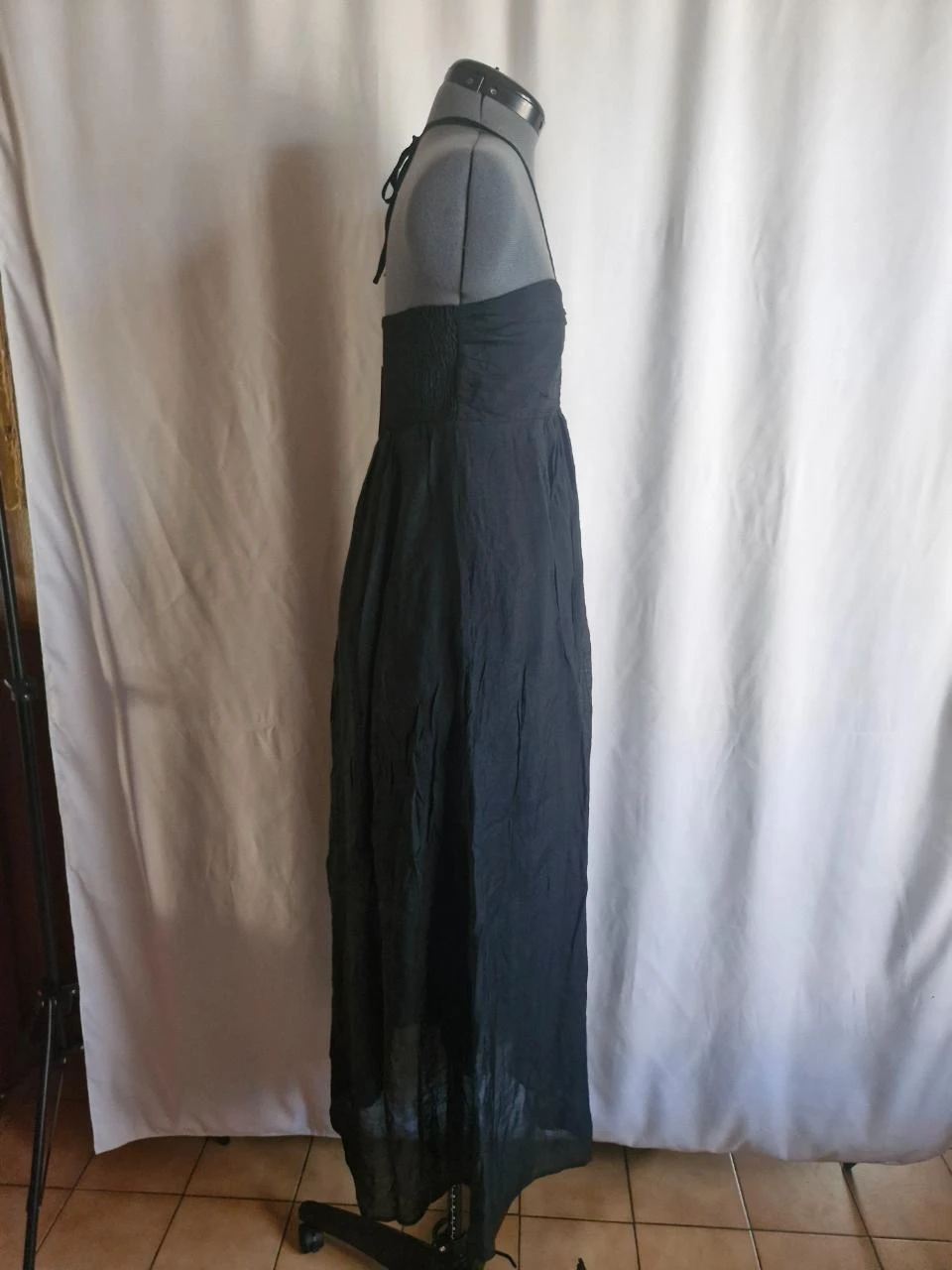 Vestido longo bustier costas nu mulher - Tamanho S/M – photo 4